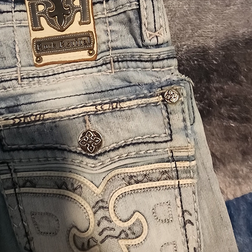 Mens,  Rock Revival Jeans - Picture 5 of 5